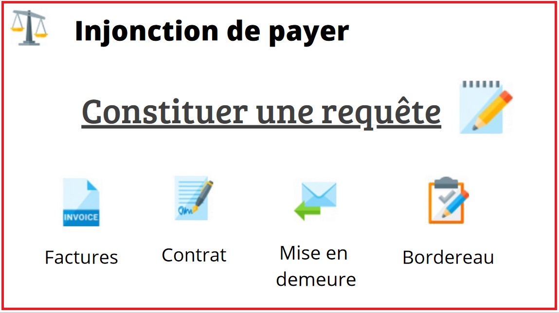 Comment lancer une injonction de payer